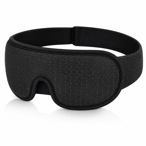 Wellvy 3D Schlafmaske — Kein Licht, kein Druck, nur tiefer Schlaf
