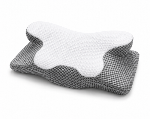 Wellvy Ergonomisches Schlafkissen — Memory Foam für Nacken, Schultern & Wirbelsäule