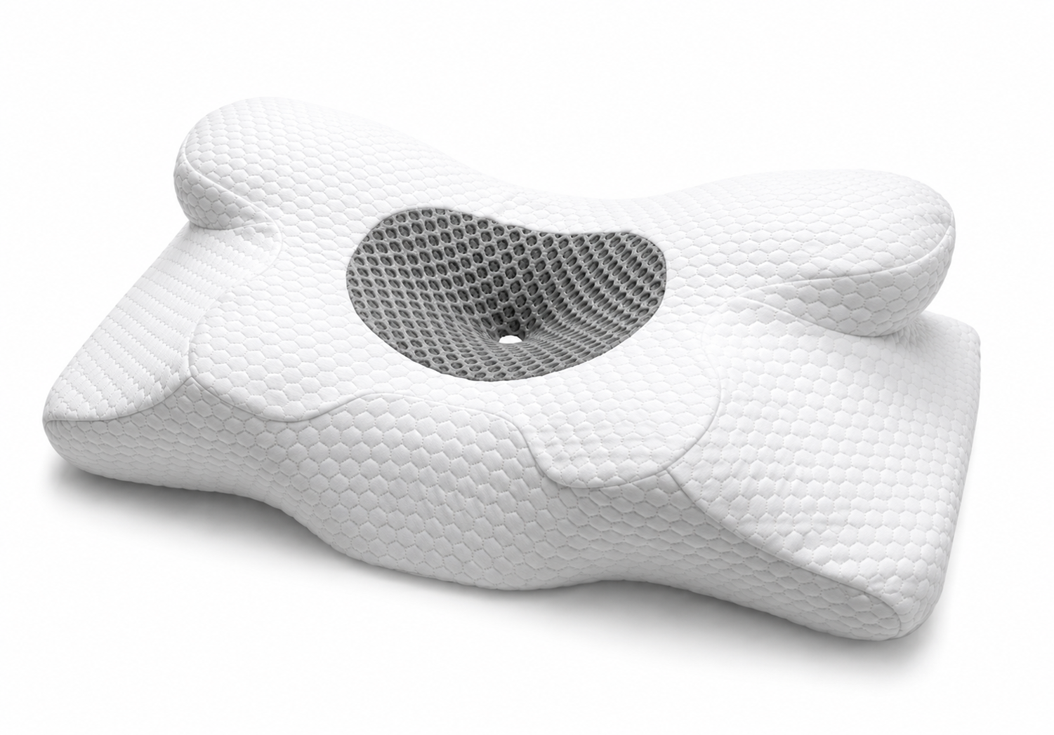 Wellvy Ergonomisches Schlafkissen — Memory Foam für Nacken, Schultern & Wirbelsäule