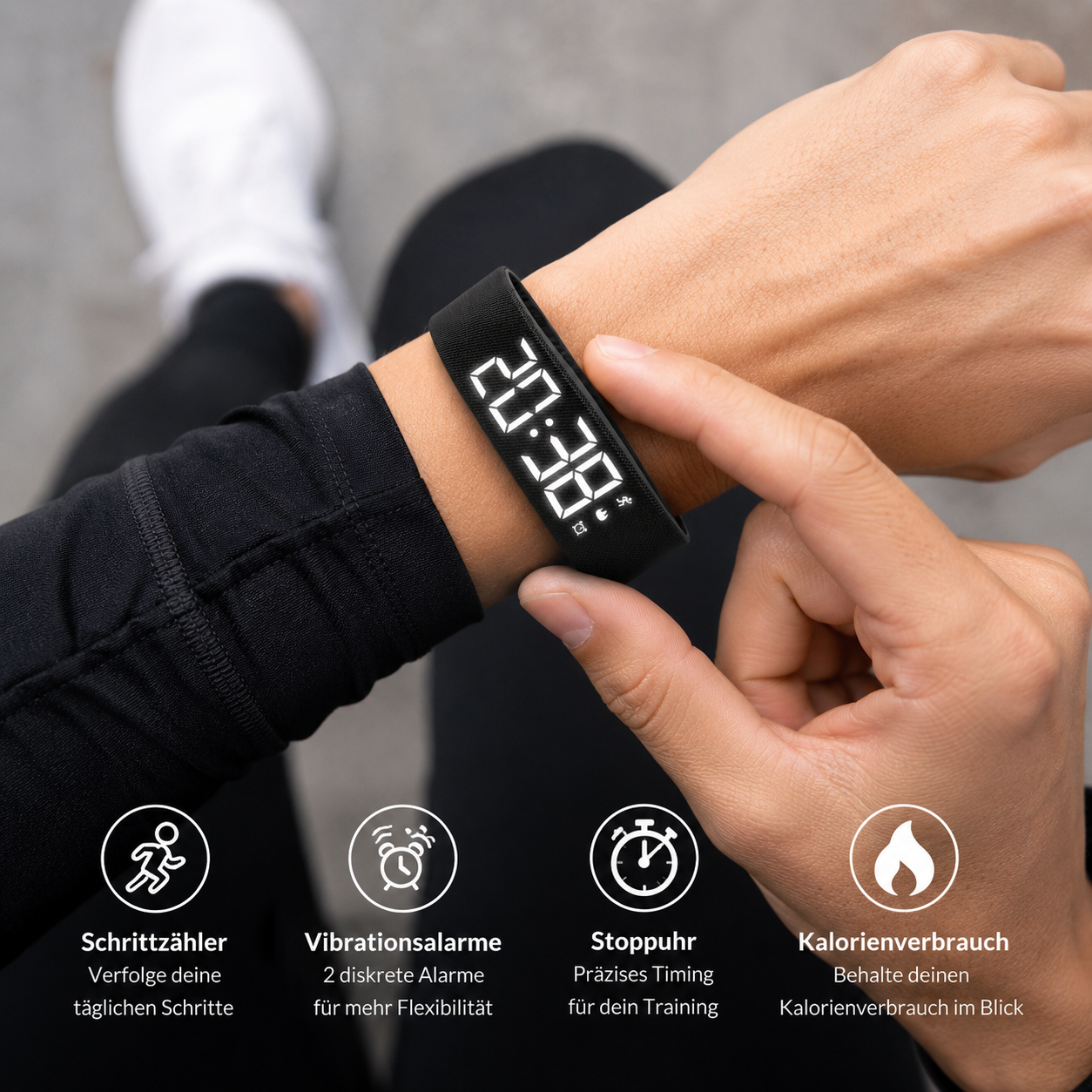 Wellvy Smart Alarm Uhr – Perfekt für Schule, Freizeit & Alltag